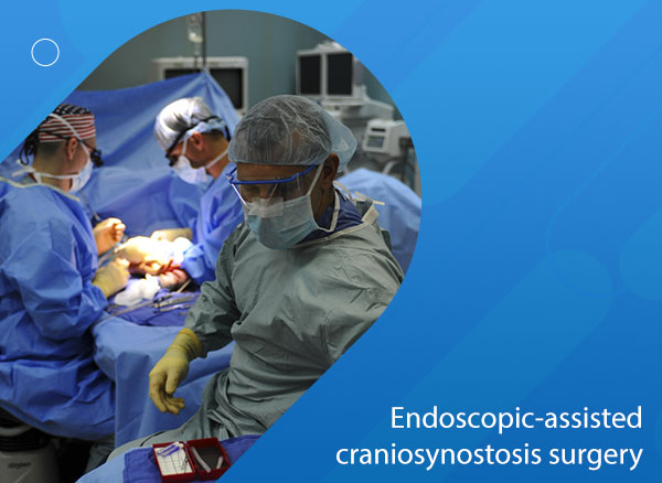 Endoscopic-assisted craniosynostosis surgery: First case series in India